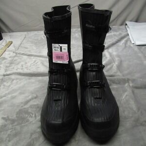 Lacrosse Men 11 Boots BLK Z Series Overshoe 11" Industrial Buckle Waterproof NEW